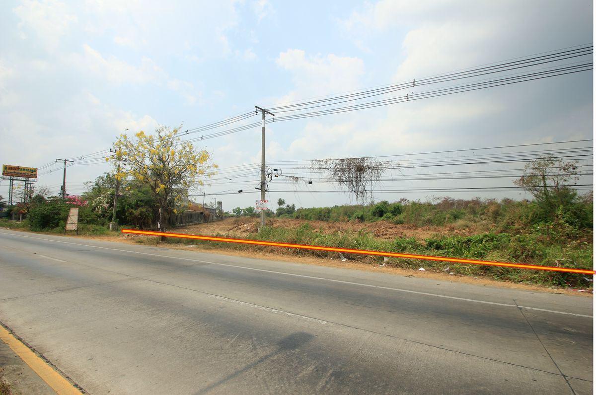 ขายที่ดินนครปฐม : ที่ดินนครปฐมติดถนนมาลัยแมน กำแพงแสน 7-2-56.7 ไร่ ติดถนนทั้งหน้าหลัง ใกล้ทางด่วนกาญจนบุรี - บางใหญ่ มหาวิทยาลัยราชภัฏนครปฐม 32ล้าน  