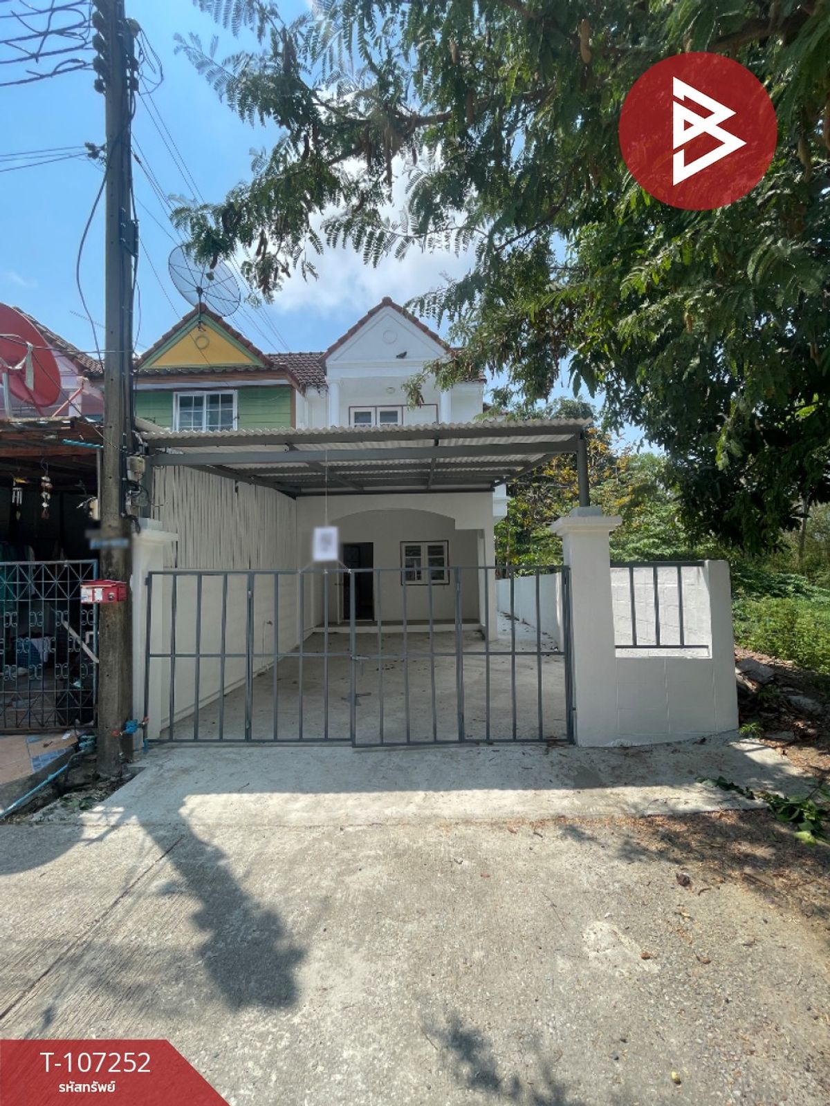 For SaleTownhomeSamut Prakan,Samrong : Townhouse for sale City Village Bangpu Village, Samut Prakan