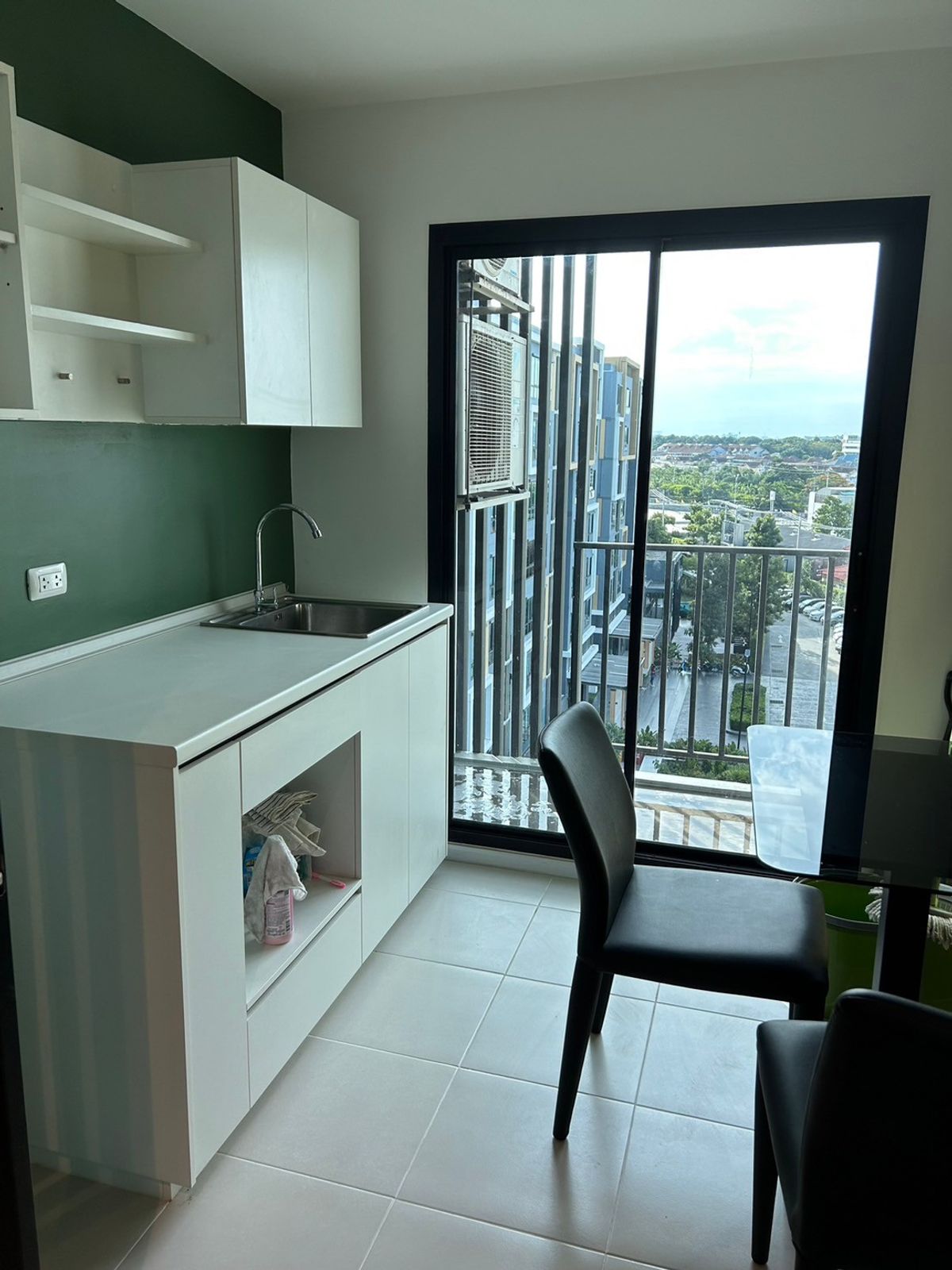 ขายคอนโดเสรีไทย-นิด้า : Sale condo iCondo Serithai Green Space (ไอคอนโด เสรีไทย กรีนสเปซ) ขาย ห้องหัวมุม (S03-1470) 