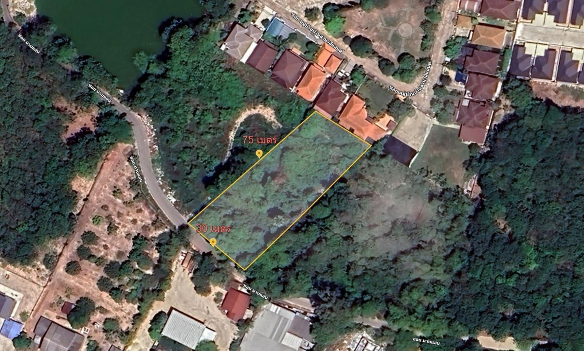 For SaleLandRayong : Land for sale Near Global House, Rayong, on the road 36