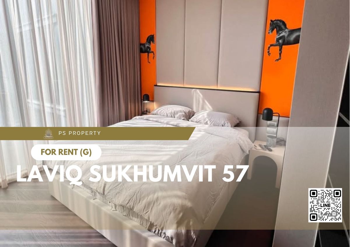 ให้เช่าคอนโดสุขุมวิท อโศก ทองหล่อ : ให้เช่า ✨ LAVIQ Sukhumvit 57 ✨ เฟอร์นิเจอร์ และ เครื่องใช้ไฟฟ้าครบ ใกล้ BTS ทองหล่อ 