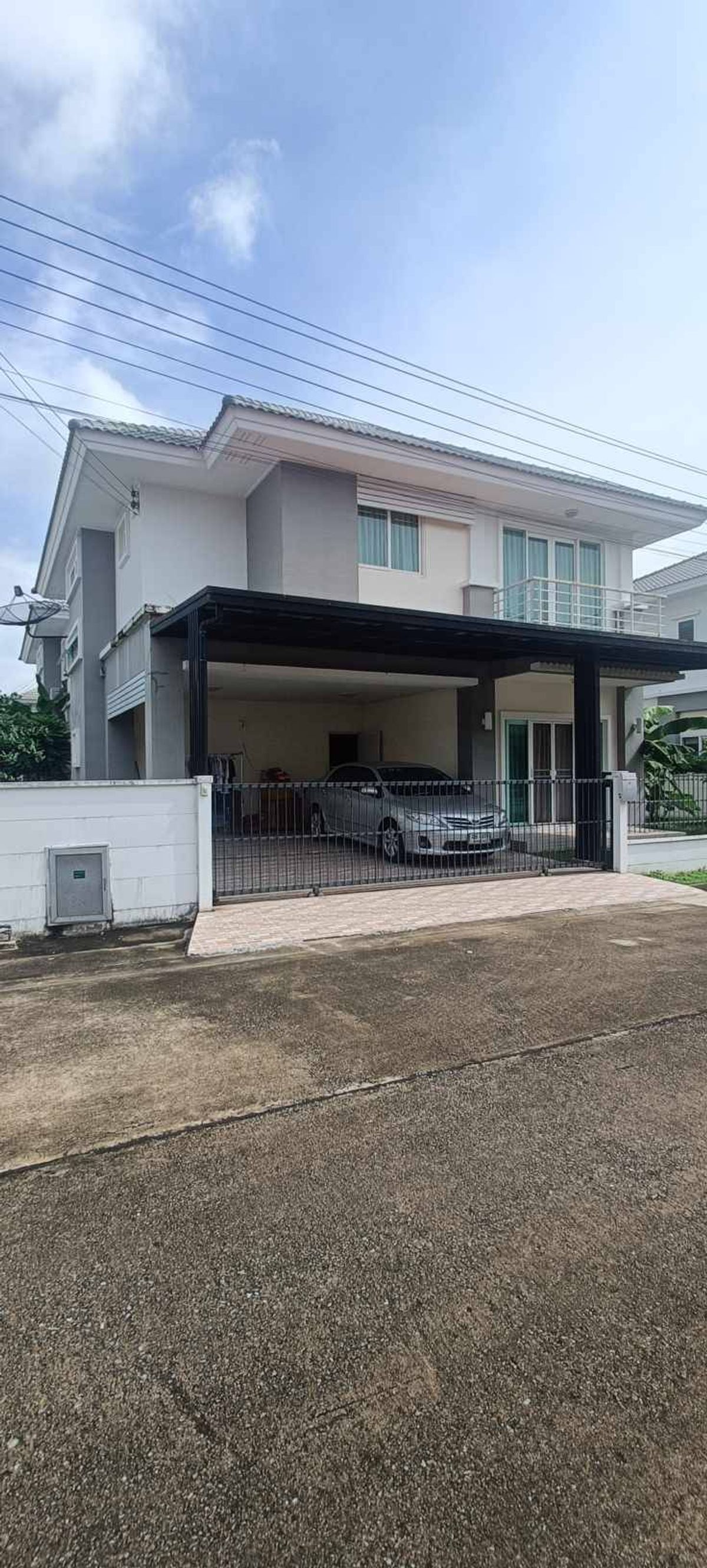 HouseNonthaburi, Bang Yai, Bangbuathong : Selling/renting the cheapest !! 2 -storey detached house, Khunalai Corpard University, Bang Bua Thong District, Nonthaburi Province, near Central Skytrain