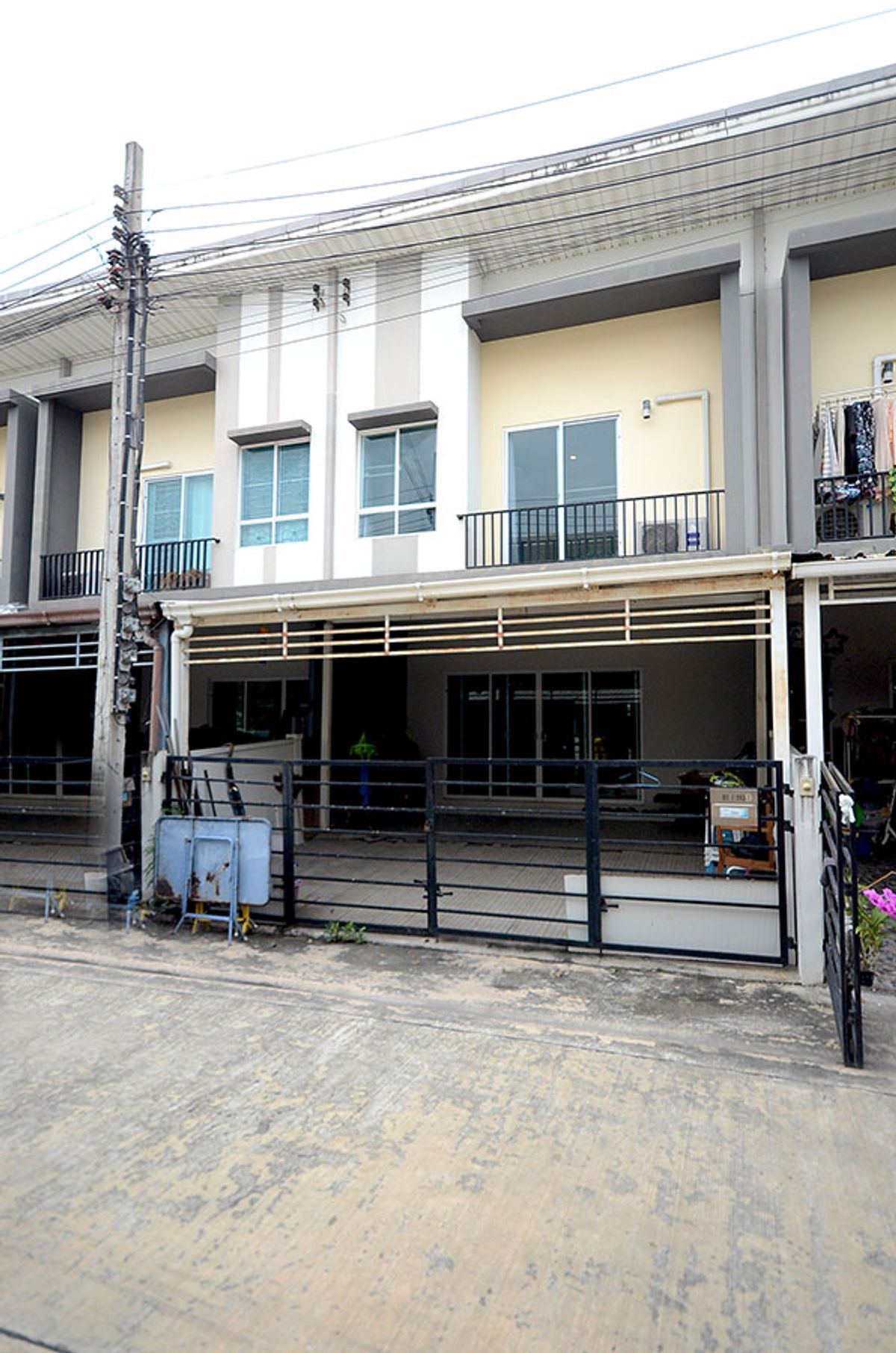 For SaleTownhomeRama5, Ratchapruek, Bangkruai : Pleino Village Pinklao-2-story townhome ring, Soi Wat Som Kliang Kanchanaphisek Road
