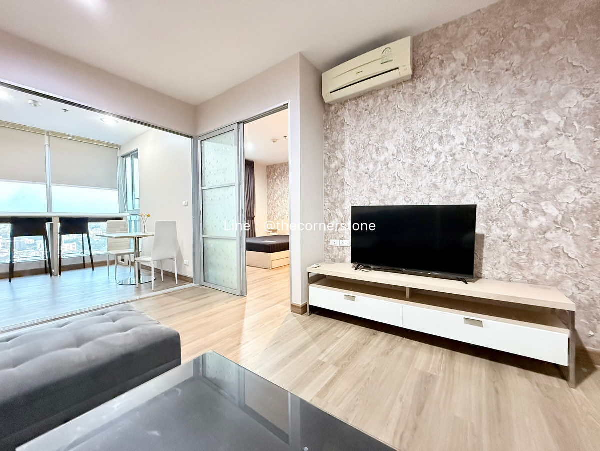 For RentCondoRatchadapisek, Huaikwang, Suttisan : ✨ Rhythm Ratchada ✨ Ready to move in‼️ Condo next to MRT Ratchadaphisek, fully furnished with complete electrical appliances (No.260225)