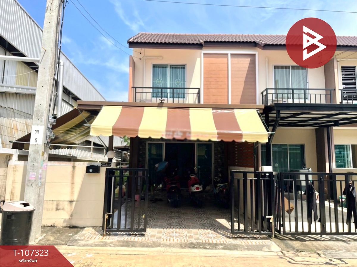 ขายสมุทรปราการ สำโรง : ขายทาวน์เฮ้าส์ หมู่บ้านเทพารักษ์ โครงการ15 บางเสาธง สมุทรปราการ