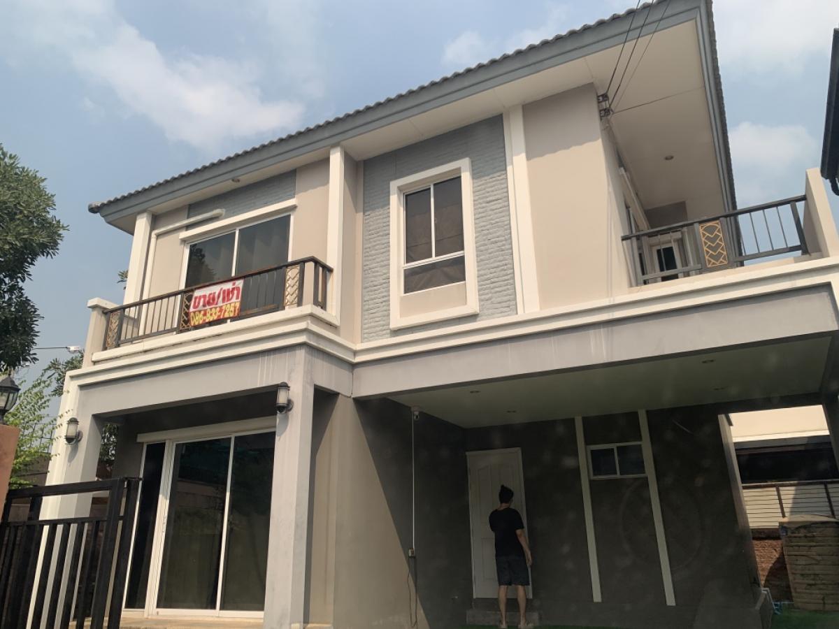 For RentHousePattanakan, Srinakarin : 🏡 For Rent 🏡 2-Story House, 3 Bedrooms, 2 Bathrooms, 2 Parking Spaces, Passorn Prestige Luxe Pattanakarn