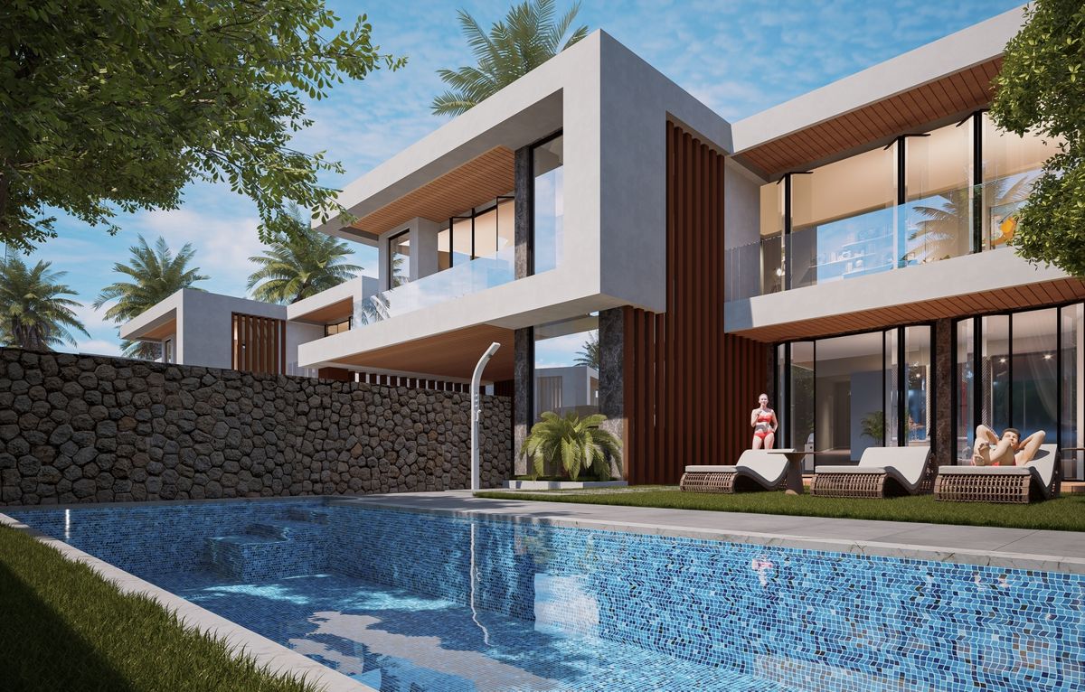 For SalePattaya, Bangsaen, Chonburi : Luxury Pool Villa luxury in the heart of Pattaya with a private pool