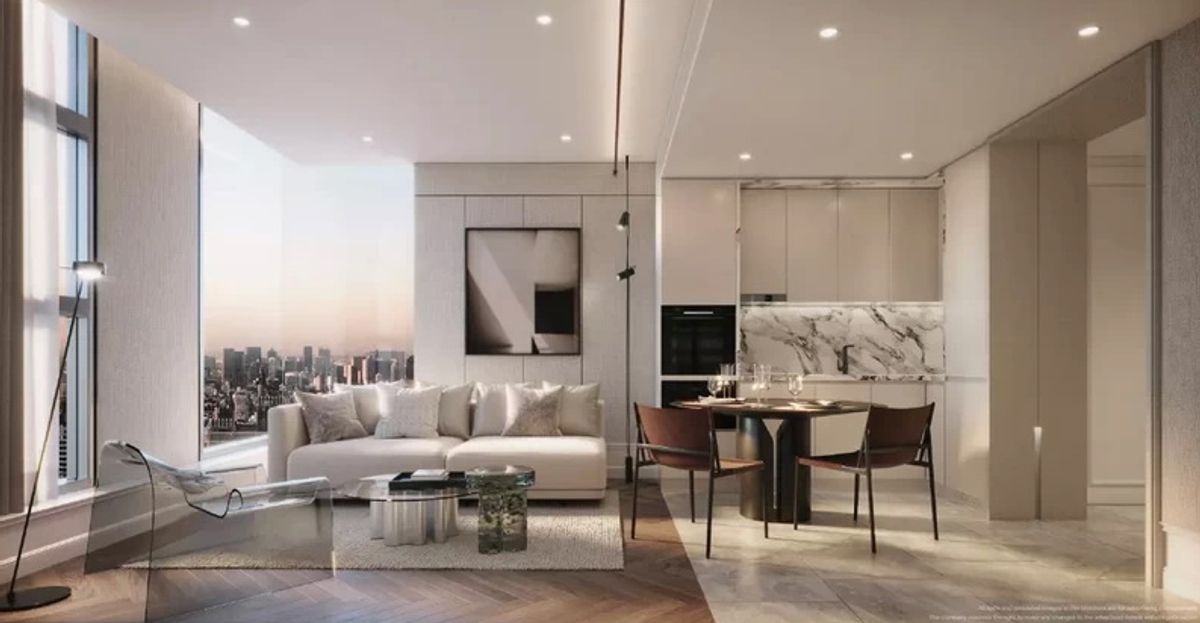For SaleCondoSukhumvit, Asoke, Thonglor : ✨The Residences 38✨ I ULTRA LUXURY 2B 2B Size 96 I City View I really Good Layout I Sell 45.9 MB Only‼️ (BTS Thonglor)