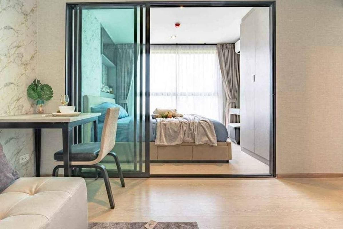 For SaleCondoRama9, Petchburi, RCA : Urgent sale 🔥 Rise Rama 9 🔥 Furniture and electrical appliances near MRT Rama 9 (PS63029)