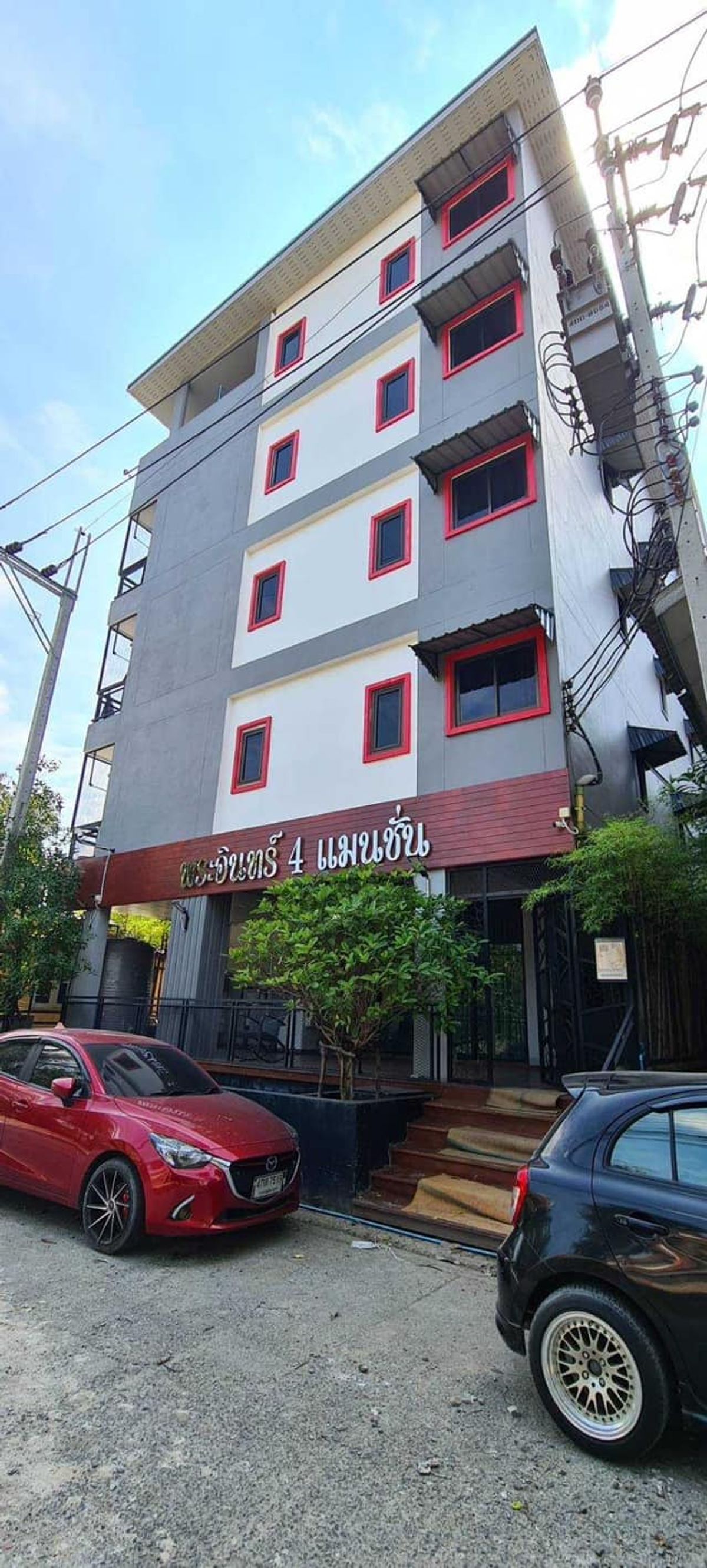 For SaleHotel&Apartment BusinessChaengwatana, Muangthong : Apartment Soi Indra 4 (Phra Indra 4 Mansion)