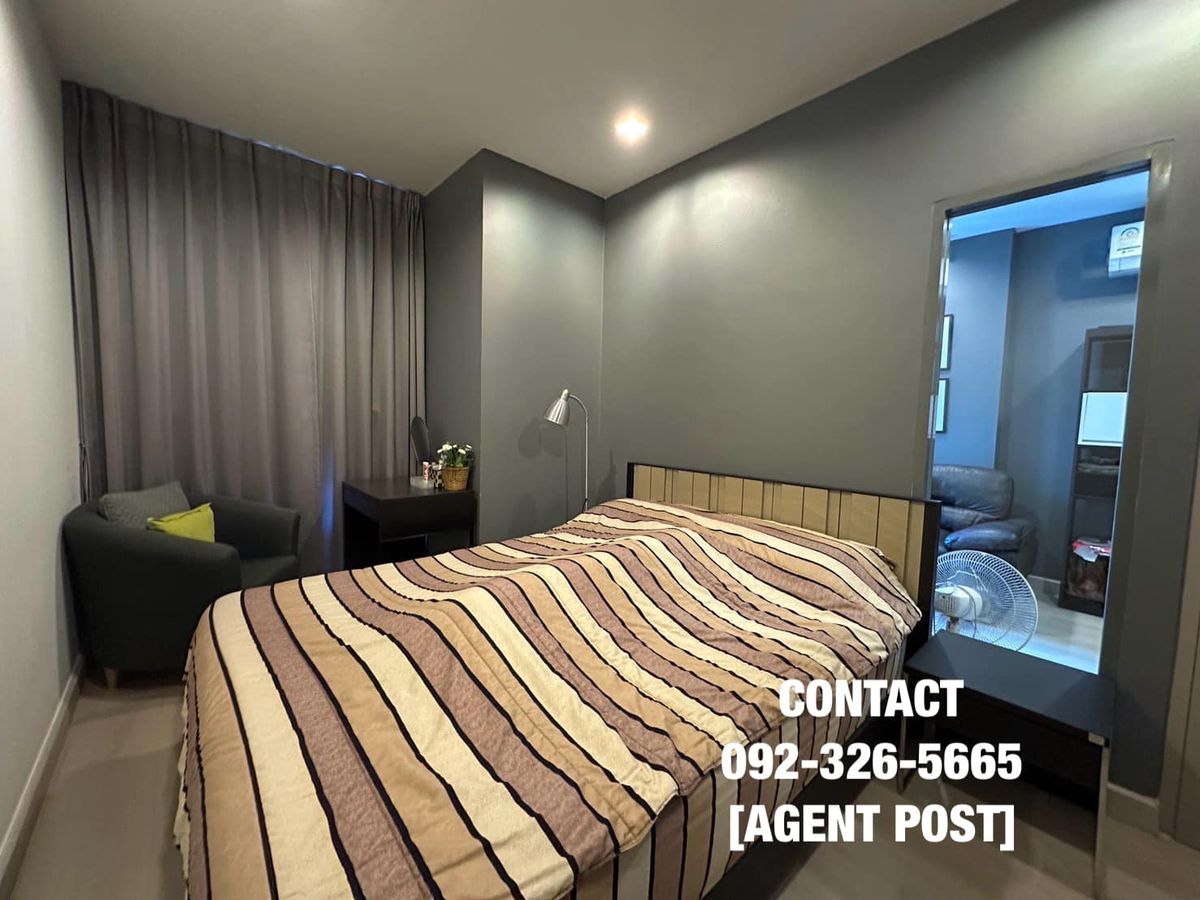 For SaleCondoOnnut, Udomsuk : Urgent sale !! BTS On Nut, Ideo Mobi Sukhumvit 81, very new room !!