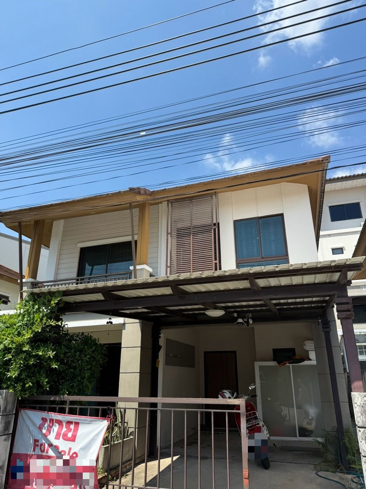 ขายบ้านพัฒนาการ ศรีนครินทร์ : M882 ขาย ทาวเฮ้าส์ 2 ชั้น ในหมู่บ้านพฤกษาวิลล์ 57 ซอยพัฒนาการ 44 