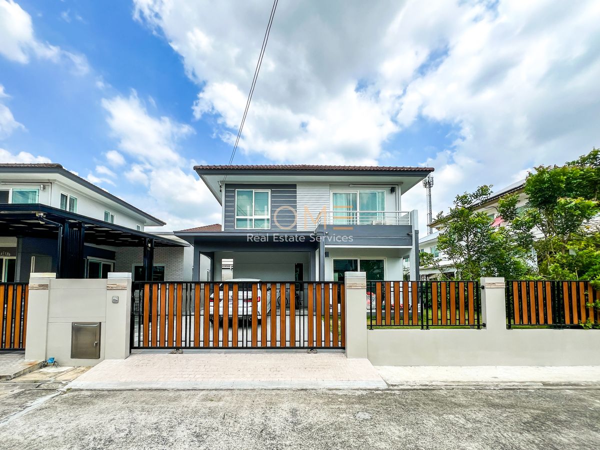 For SaleHouseChaengwatana, Muangthong : Pruek Lada Tiwanon - Ratchaphruek / 3 Bedrooms (Sale), Pruklada Tiwanon - Ratchaphruek / 3 Bedrooms (For Sale) Gamet603