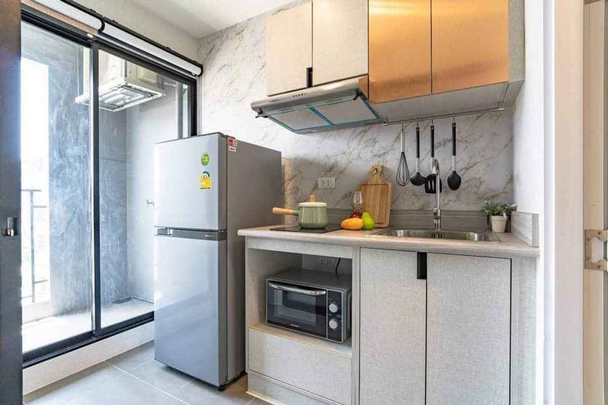 For SaleCondoRama9, Petchburi, RCA : Urgent sale 🔥 Rise Rama 9 🔥 Furniture and electrical appliances near MRT Rama 9 (PS63029)