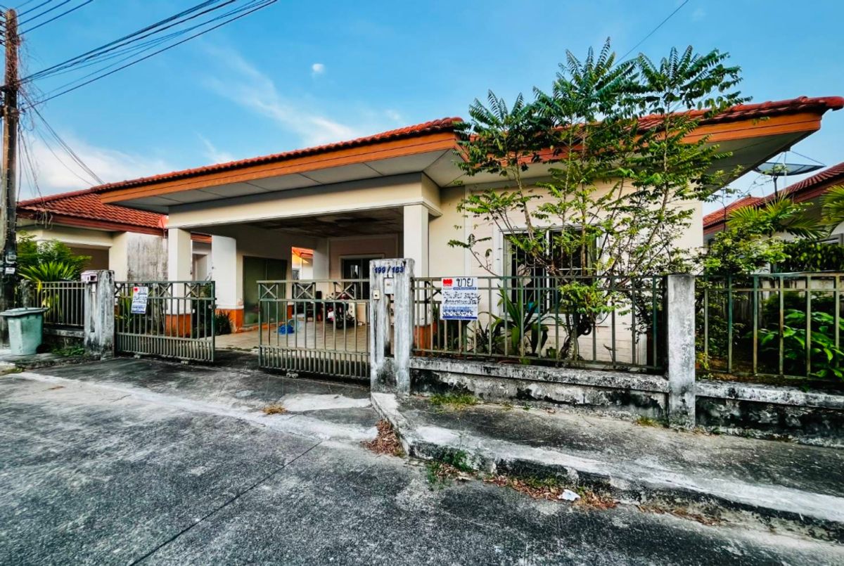 For SaleHousePhuket : Single house for sale Garden Place Village, Thalang City