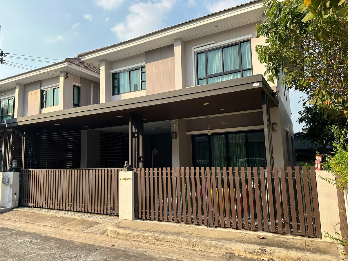 For SaleHouseNonthaburi, Bang Yai, Bangbuathong : 🏡 Urgent sale !!! Detached house, Lat Pla Duk Temple, good location.