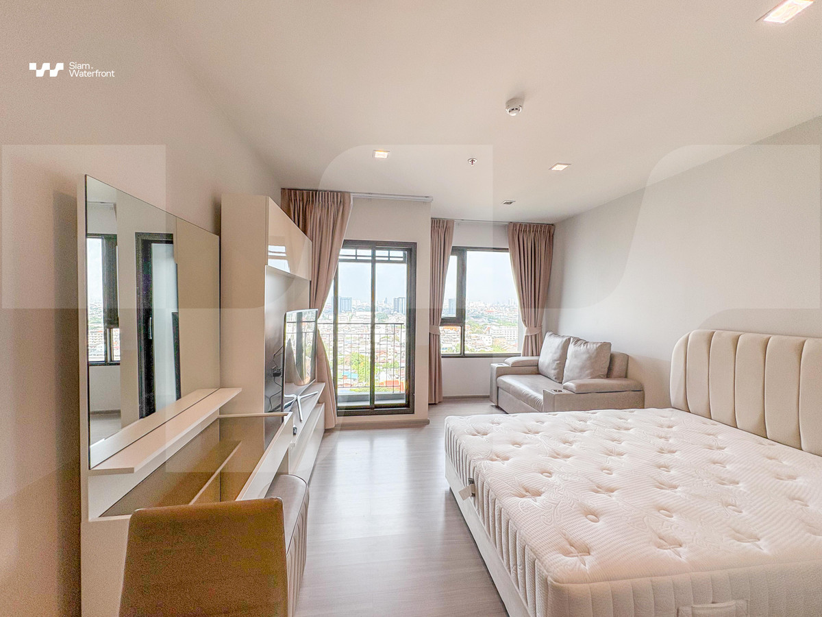 ให้เช่าคอนโดท่าพระ ตลาดพลู วุฒากาศ : 🔥ให้เช่า ฟรีWi-Fi, ห้องสวยพร้อมอยู่🔥Life Sathorn Sierra 1ห้องนอน 29sqm ชั้น18 ห้องพร้อมอยู่ Fully Furnished ทำเลดีใกล้ BTS ตลาดพลู