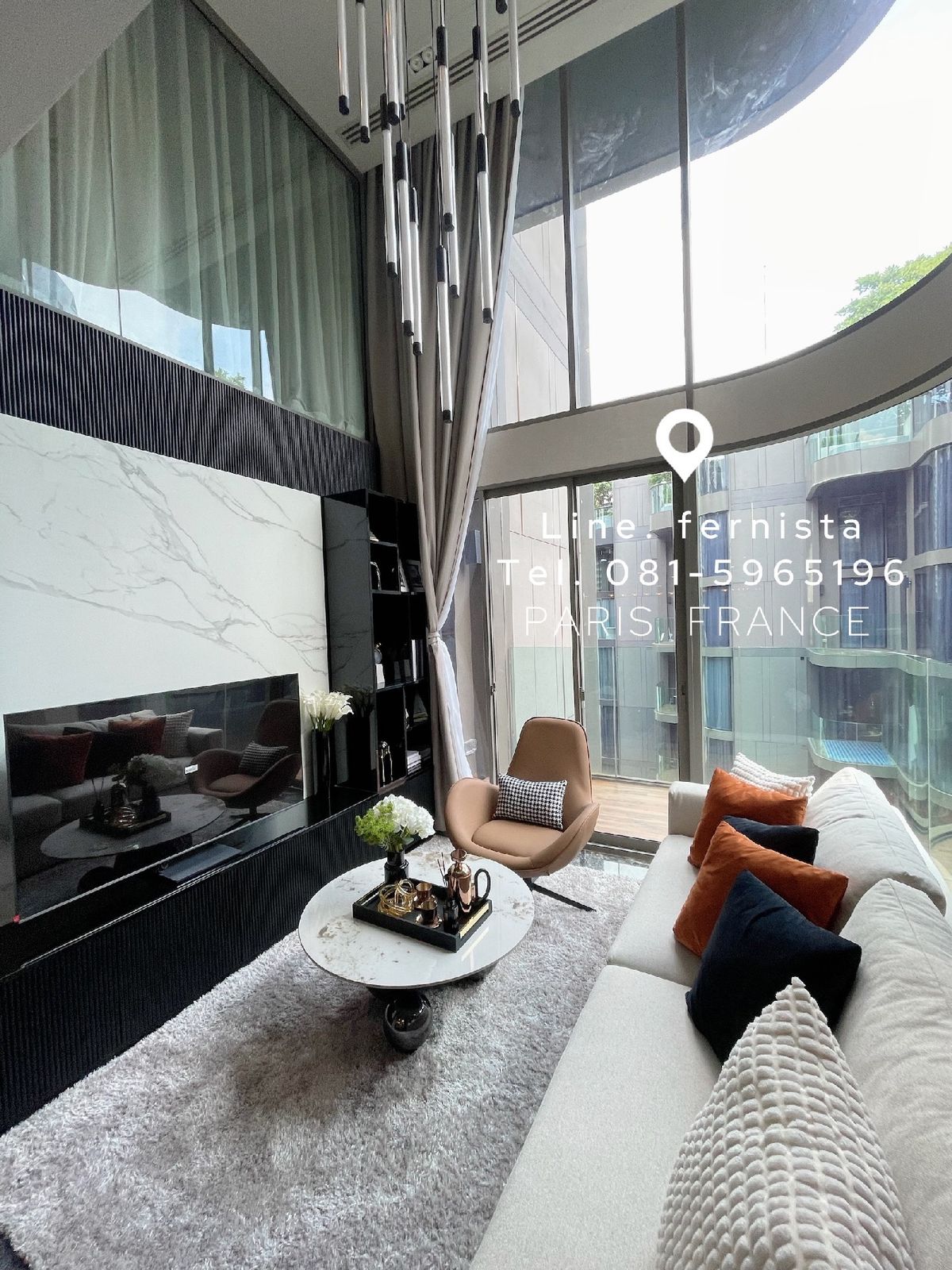For RentCondoSukhumvit, Asoke, Thonglor : ✨Ashton Residence 41✨💯Safety Luxury Duplex 3B 3B Size 125 sq m, Pool View, Fully Furnished, Nice Interior Rent 150,000 THB/Month (Pet Allowed)