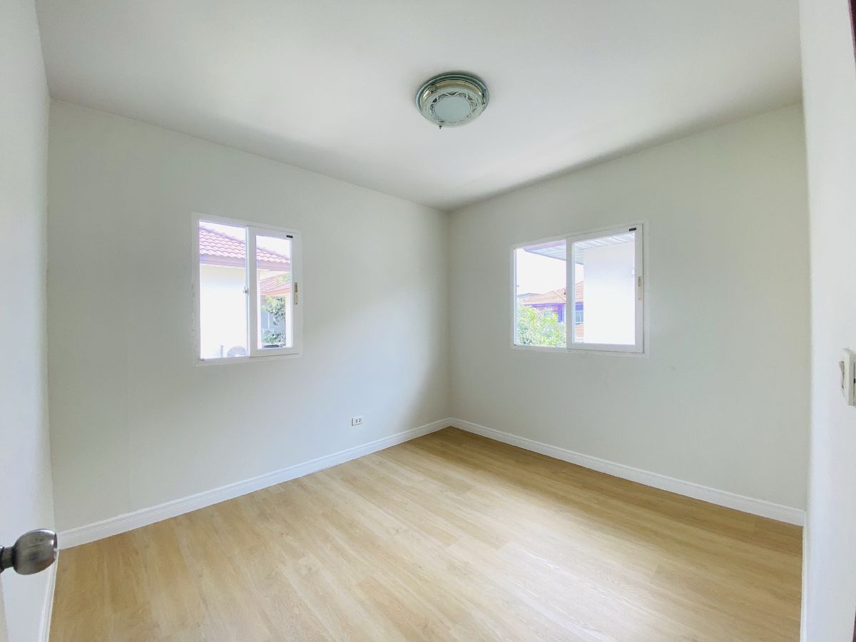 ขายบ้านนนทบุรี บางใหญ่ บางบัวทอง : พฤกษาวิลเลจ 11 ราชพฤกษ์-รัตนาธิเบศร์ บ้านเดี่ยว ขนาด 61 ตรว.  มีห้องนอนชั้นล่าง พฤกษาวิลเลจ 11 ราชพฤกษ์-รัตนาธิเบศร์