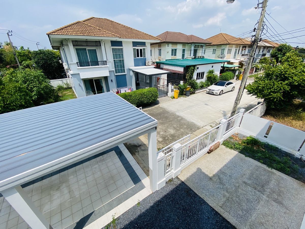 ขายบ้านนนทบุรี บางใหญ่ บางบัวทอง : พฤกษาวิลเลจ 11 ราชพฤกษ์-รัตนาธิเบศร์ บ้านเดี่ยว ขนาด 61 ตรว.  มีห้องนอนชั้นล่าง พฤกษาวิลเลจ 11 ราชพฤกษ์-รัตนาธิเบศร์