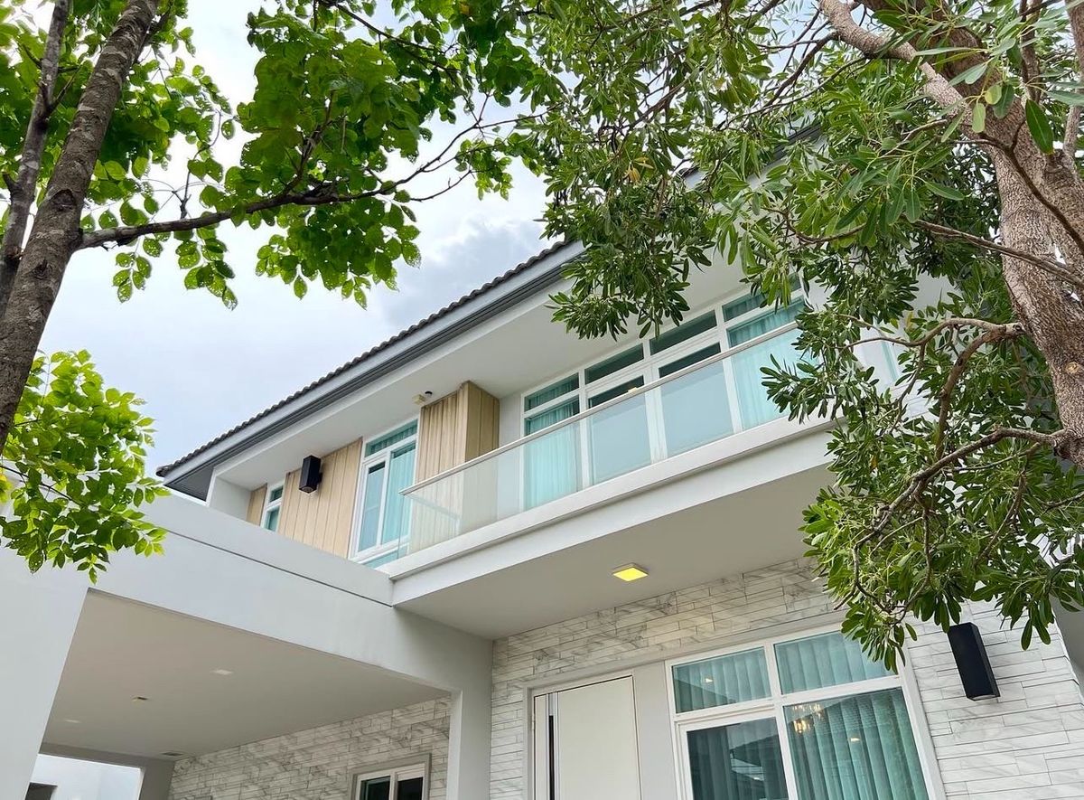For SaleHouseNonthaburi, Bang Yai, Bangbuathong : Cheaper than the project 3.5 million! Selling a decreant in Ratchaphruek, Ai In new house, a million built -in, selling, doesnt care.