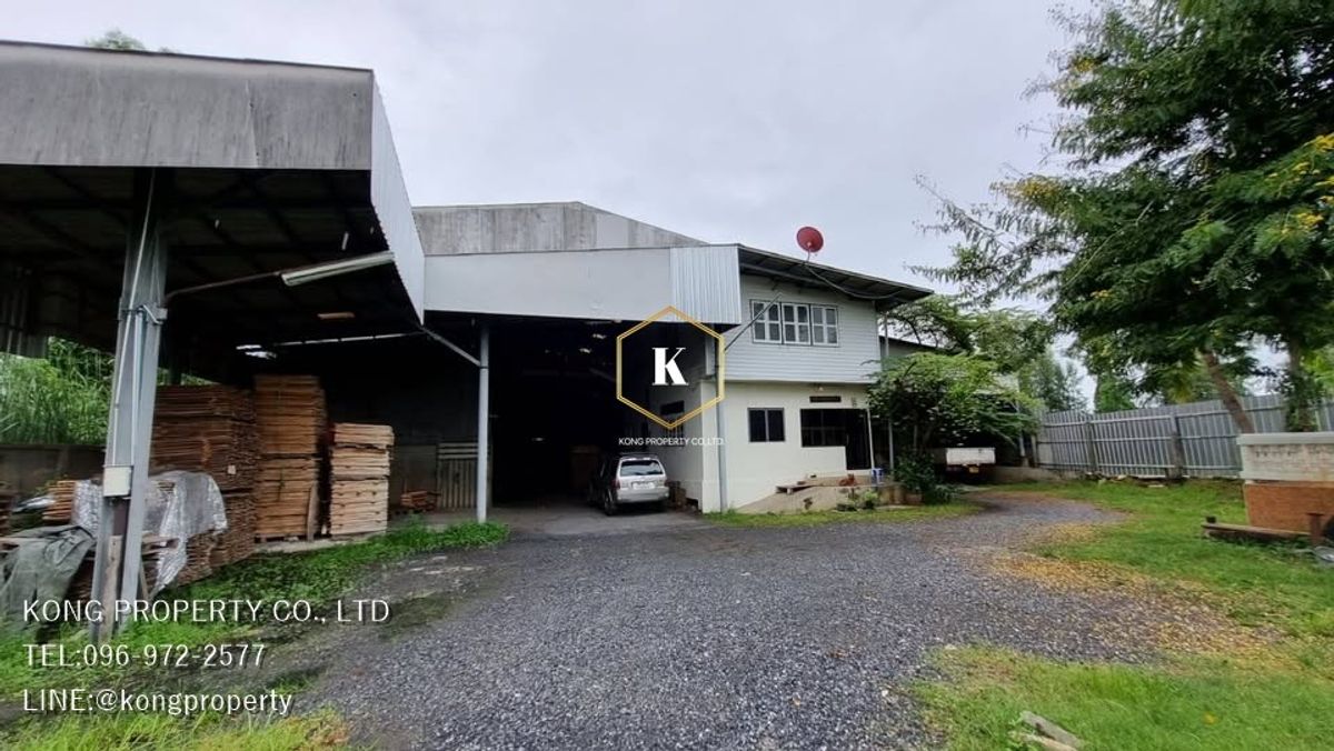 WarehousePathum Thani,Rangsit, Thammasat : For rent, selling warehouses, pink areas, Mueang Pathum Thani District, there are 4 transformers 100 kva