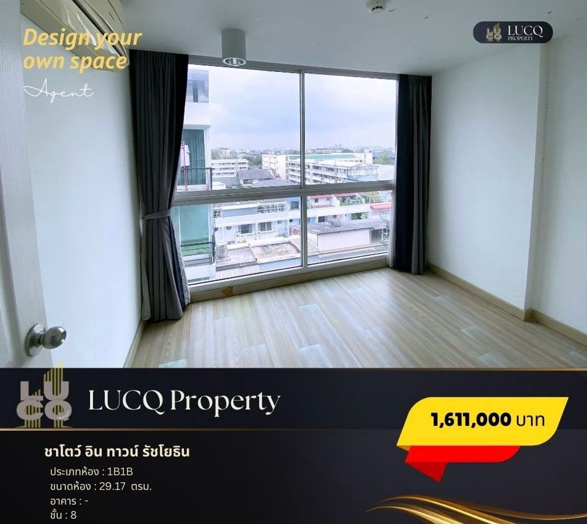 For SaleCondoKasetsart, Ratchayothin : Cha Tow Inthom Ratchayothin ..