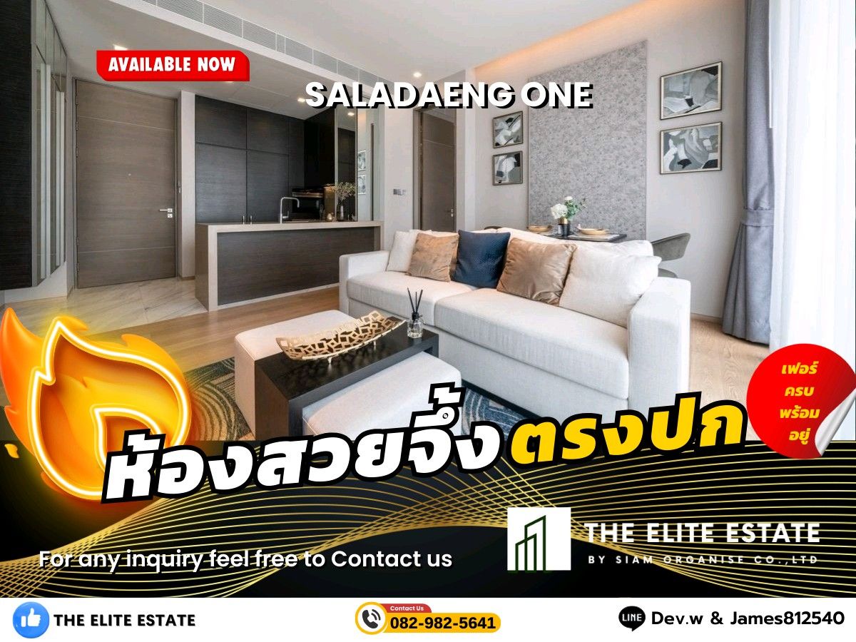 For RentCondoSilom, Saladaeng, Bangrak : 🐲✨Nice room for rent🐲✨Saladaeng One 

