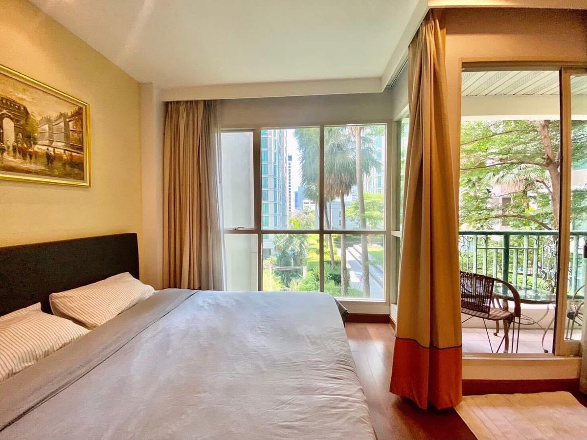 ให้เช่าคอนโดวิทยุ ชิดลม หลังสวน : The Address Chidlom ดิ แอดเดรส ชิดลม  Garden View Near BTS Chidlom Only 300 M 