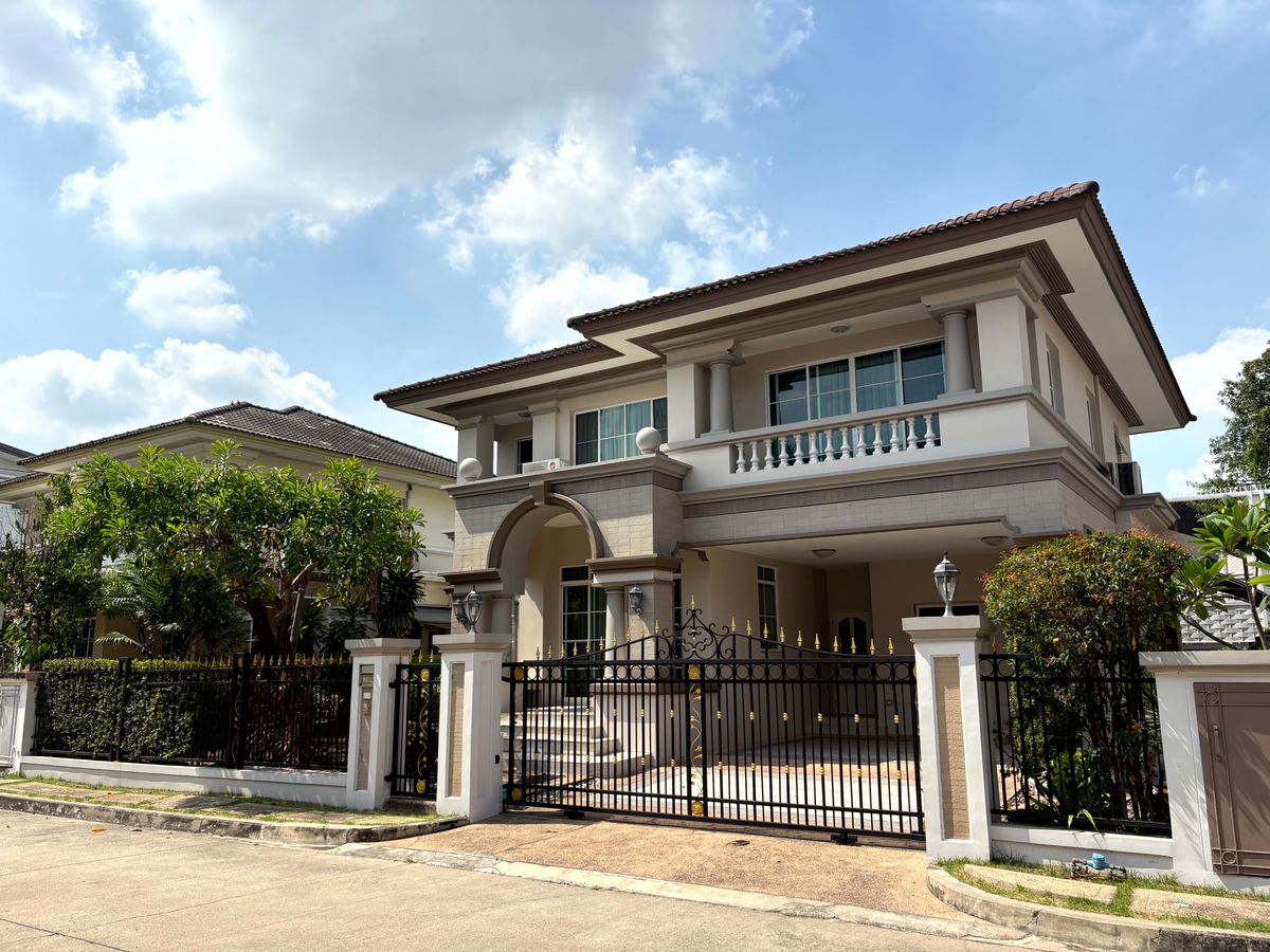 ให้เช่าบ้านลาดกระบัง สุวรรณภูมิ : ให้เช่าบ้านเดี่ยว ทำเลดีมากใกล้รถไฟฟ้า หมู่บ้าน ลดาวัลย์ สุขุมวิท ใกล้สวนหลวง ร.9 