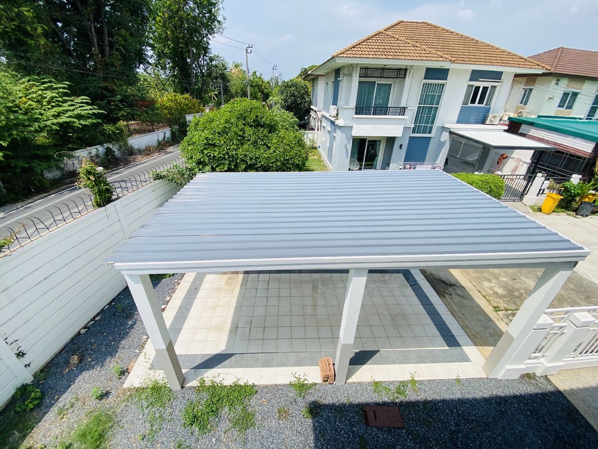 ขายบ้านนนทบุรี บางใหญ่ บางบัวทอง : พฤกษาวิลเลจ 11 ราชพฤกษ์-รัตนาธิเบศร์ บ้านเดี่ยว ขนาด 61 ตรว.  มีห้องนอนชั้นล่าง พฤกษาวิลเลจ 11 ราชพฤกษ์-รัตนาธิเบศร์