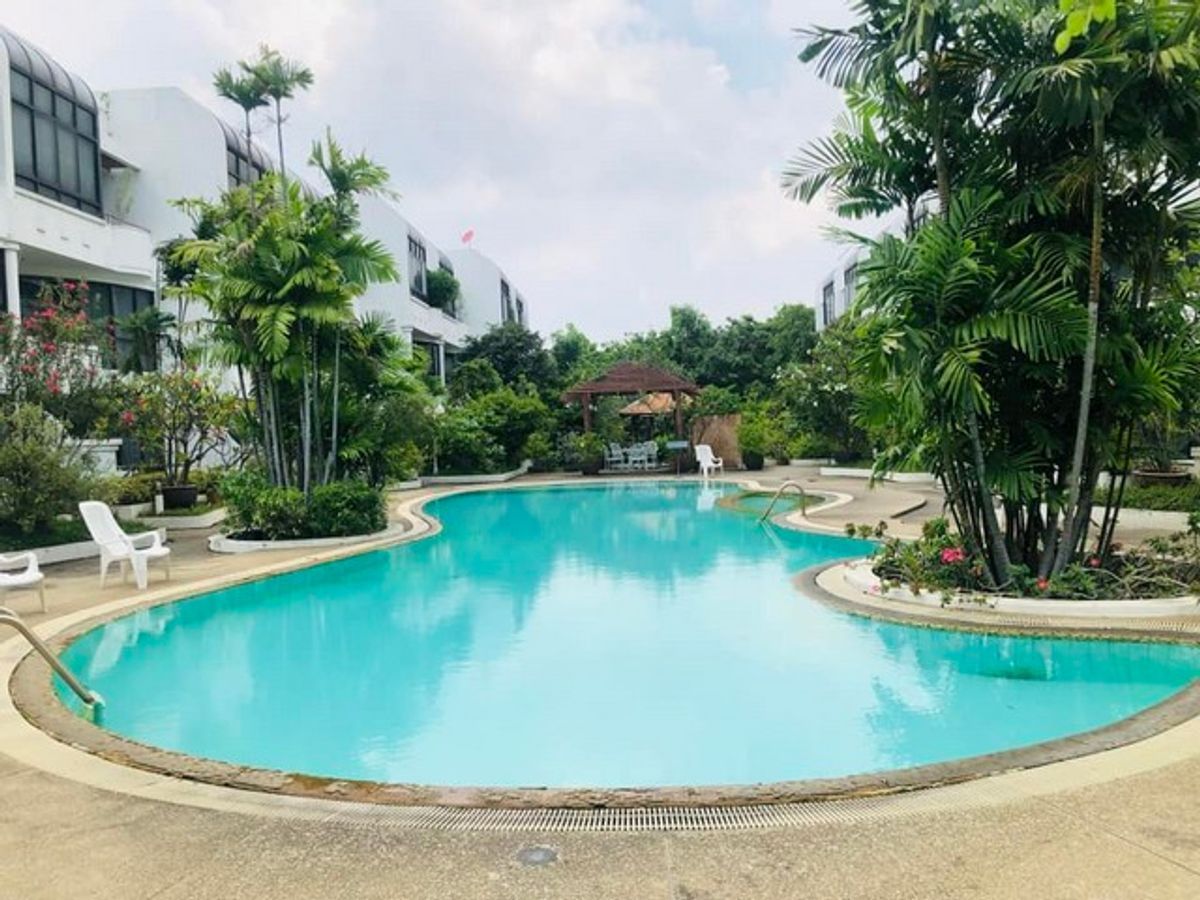 For RentTownhomeSathorn, Narathiwat : HR2308, 4 -story townhome for rent, Garden House Rama3, beautiful house, peaceful garden, near Central Rama 3