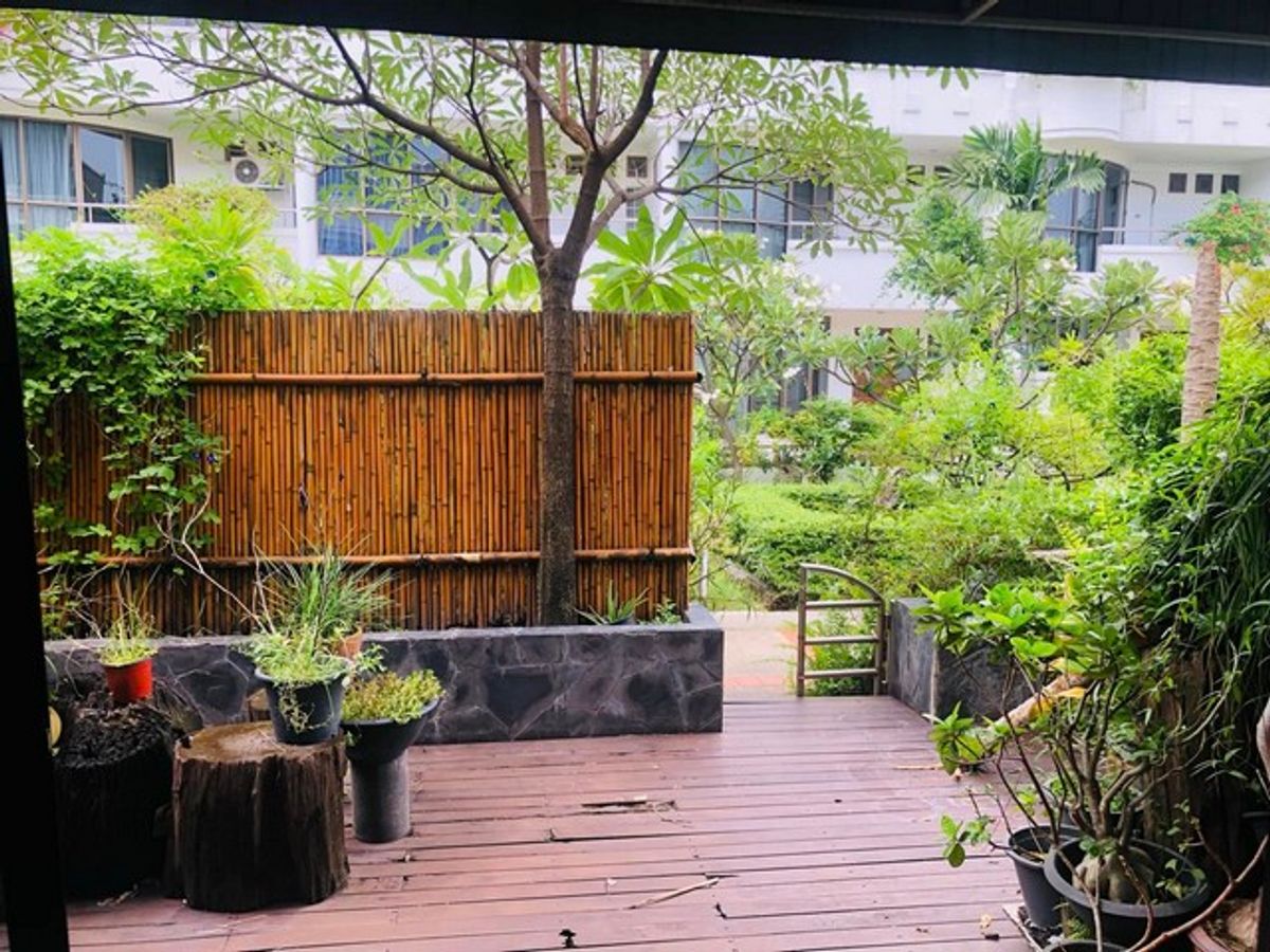 For RentTownhomeSathorn, Narathiwat : HR2308, 4 -story townhome for rent, Garden House Rama3, beautiful house, peaceful garden, near Central Rama 3