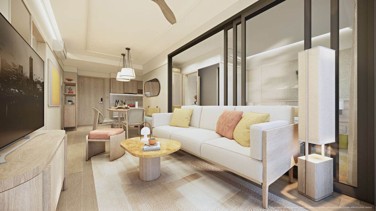 ขายคอนโดหัวหิน ประจวบคีรีขันธ์ : ซาซ่าส์ หัวหิน คอนโดใกล้หาดเขาตะเกียบ ติดสนามกอล์ฟ 2 ห้องนอน