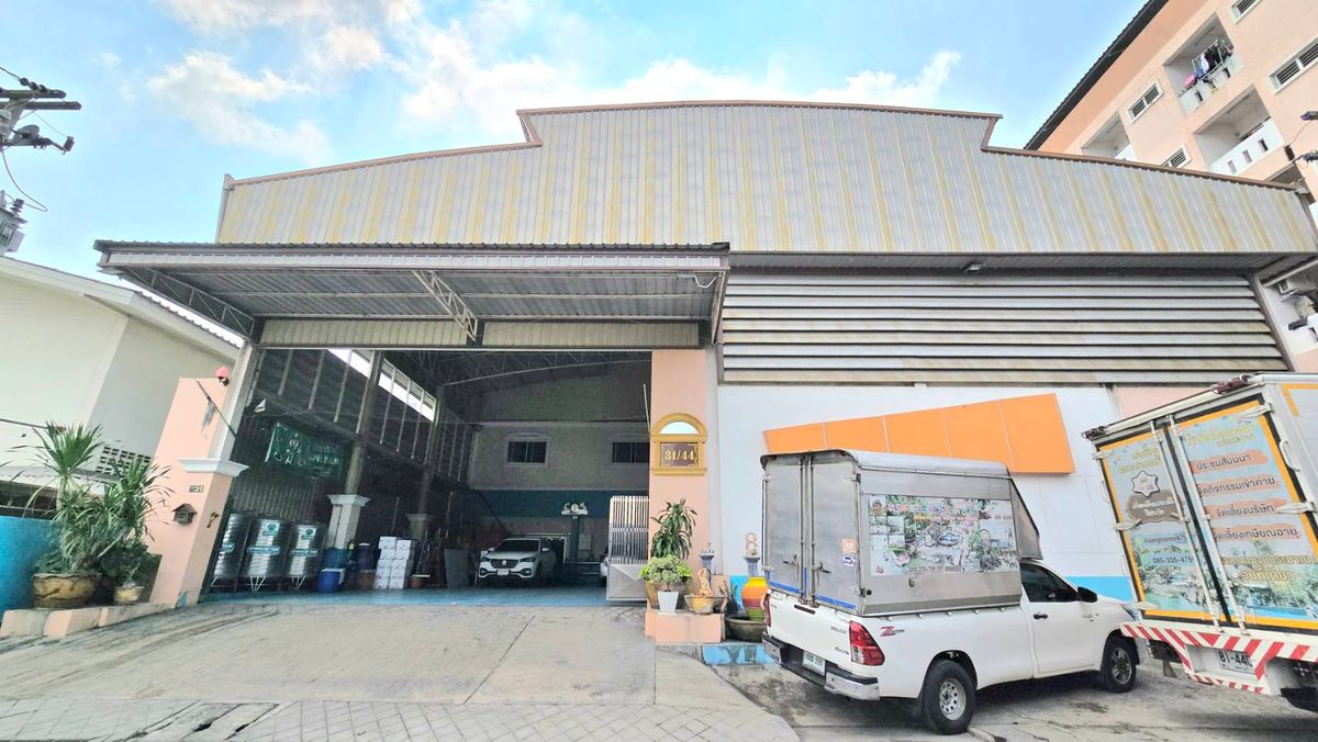 ขายสำนักงานปทุมธานี รังสิต ธรรมศาสตร์ : ขายอาคารสำนักงาน พร้อมห้องเย็น ตลาดไท ใช้งานต่อได้ทันที 