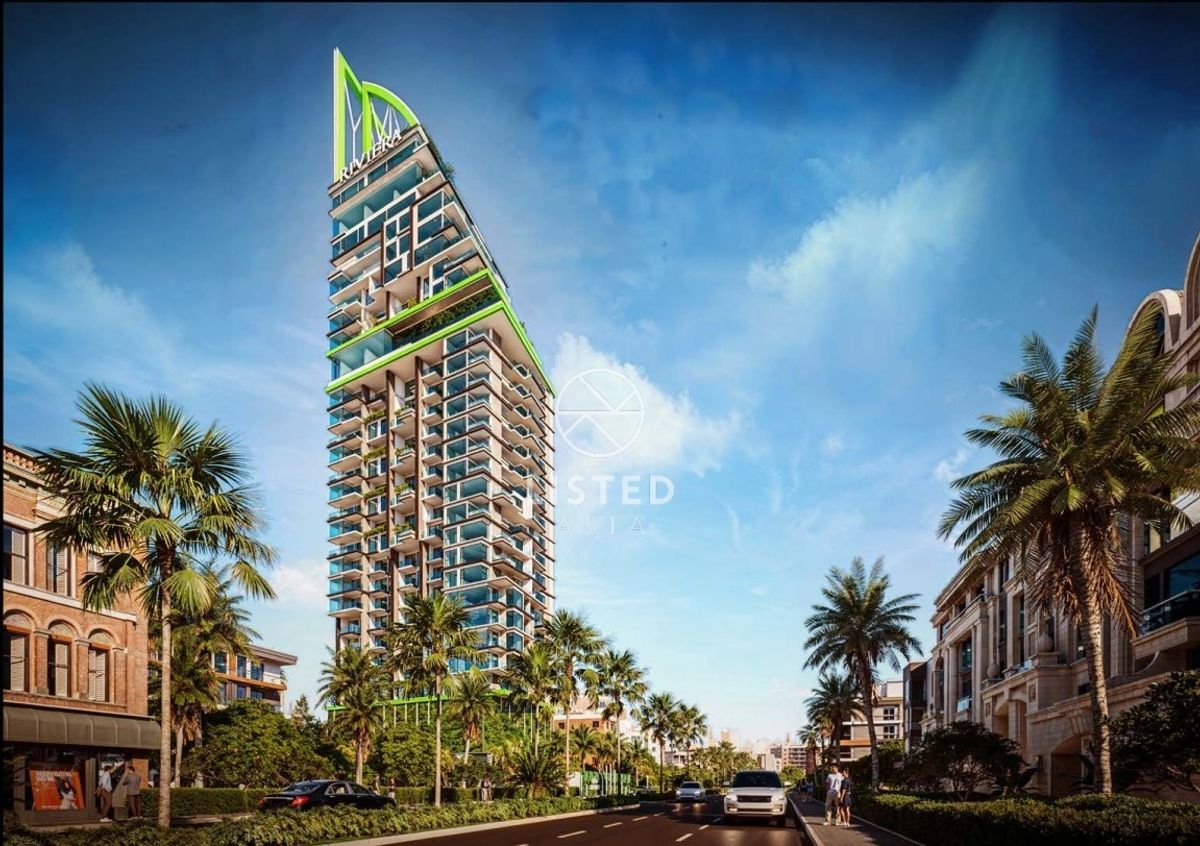 ขายคอนโดพัทยา บางแสน ชลบุรี สัตหีบ : Luxury Condo For Sale 1 Bedroom At The Riviera California Pattaya