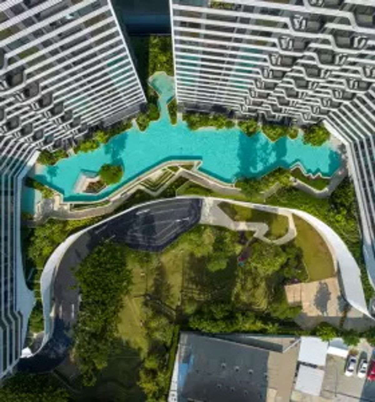 For SaleCondoBangna, Bearing, Lasalle : Condo for sale, ID Omobi, Sukhumvit East Point, 8th floor, usable area 84.22 sq.m., 3 bedrooms, 2 bathrooms, beautiful rooms, beautiful views, convenient to travel next to Sukhumvit Road, near BTS Bangna 250 meters.