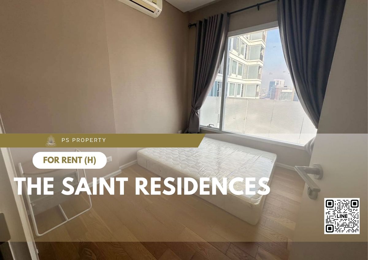 ให้เช่าคอนโดลาดพร้าว เซ็นทรัลลาดพร้าว : ให้เช่า 🔥 The Saint Residences 🔥 ใกล้ MRT พหลโยธิน เฟอร์นิเจอร์ และ เครื่องใช้ไฟฟ้าครบ 