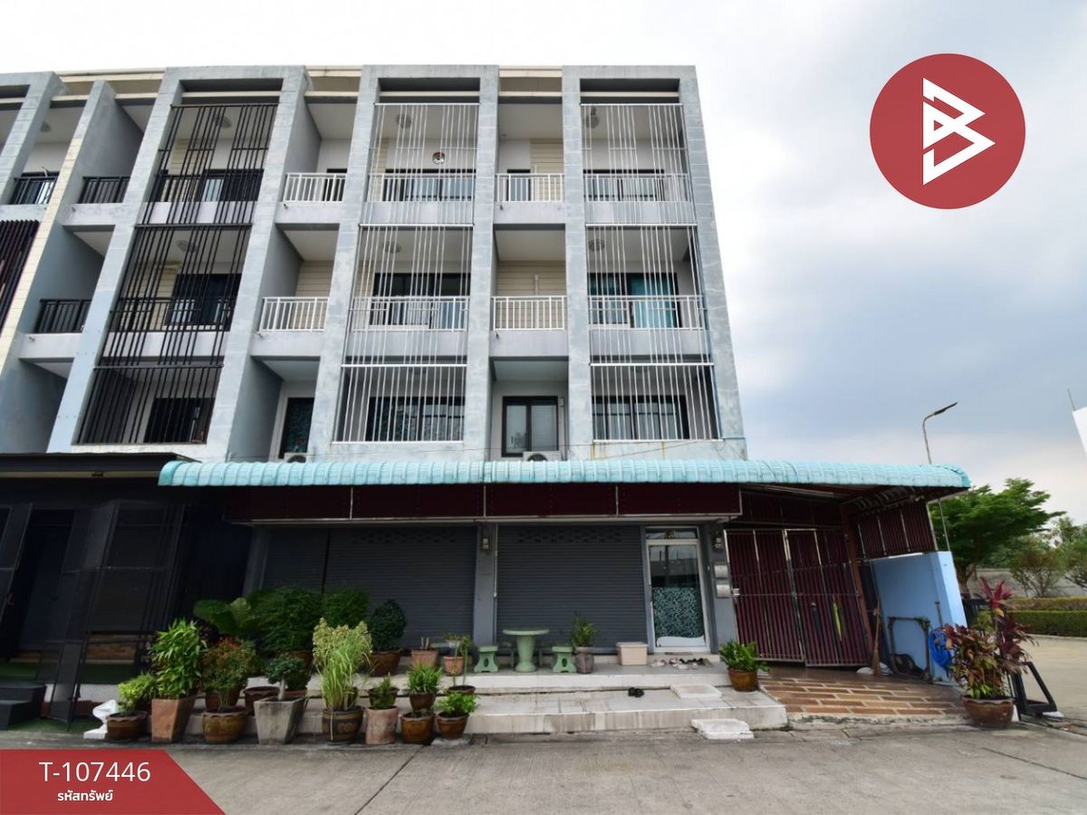 For SaleShop HouseMahachai Samut Sakhon : Commercial building for sale The Proud Village Ekachai-Rama 2 (The Proud Ekachai-Rama2) Samut Sakhon