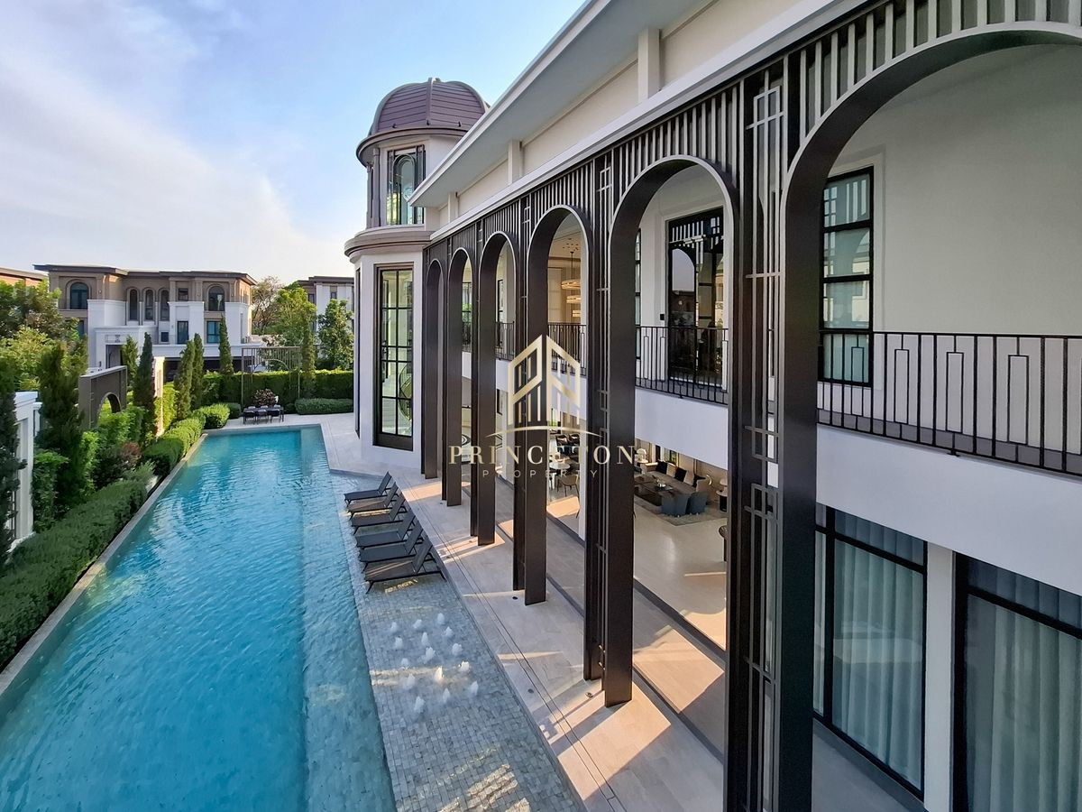 HousePattanakan, Srinakarin : Sell ​​or rent a luxury house, Saint, Royal Krungthep Kreetha 📌 092-4252445