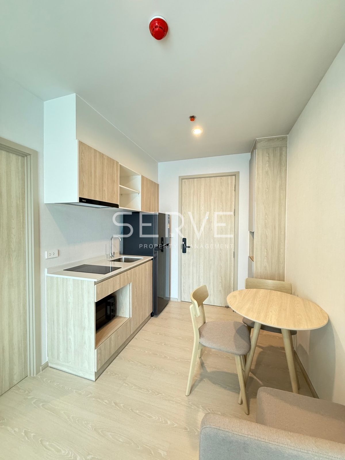 For RentCondoBangna, Bearing, Lasalle : 🔥 New room, 1 bedroom, large size, complete furniture Ready Good location in Bangna area, walk 20 steps to Mega Bangna @ nue mega plus bangna