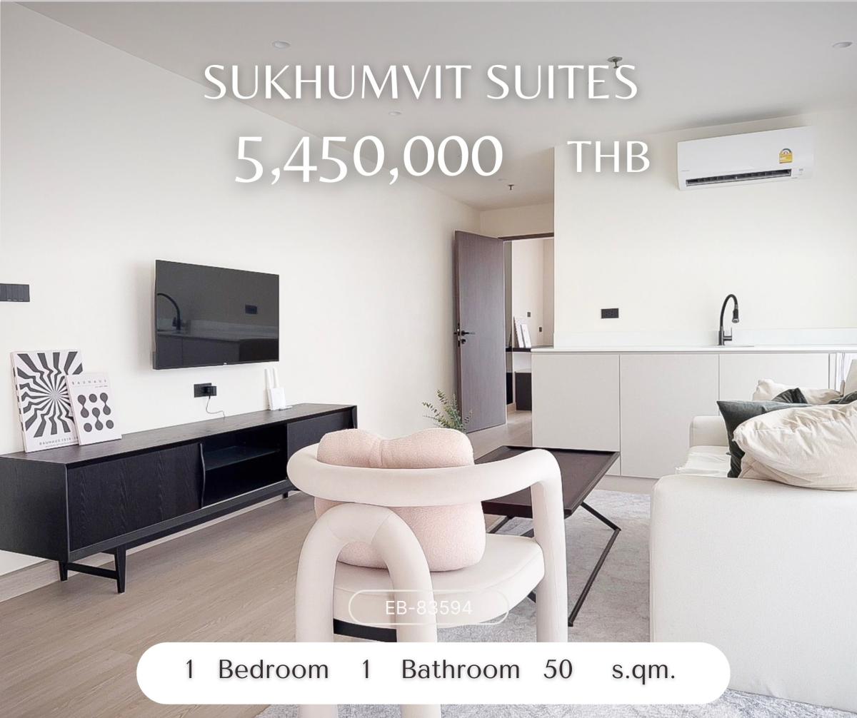 ขายคอนโดนานา : Freshly renovated condo with fancy decoration, near BTS Nana, Terminal 21, and Benjakitti park, heart of Sukhumvit prime and real CBD