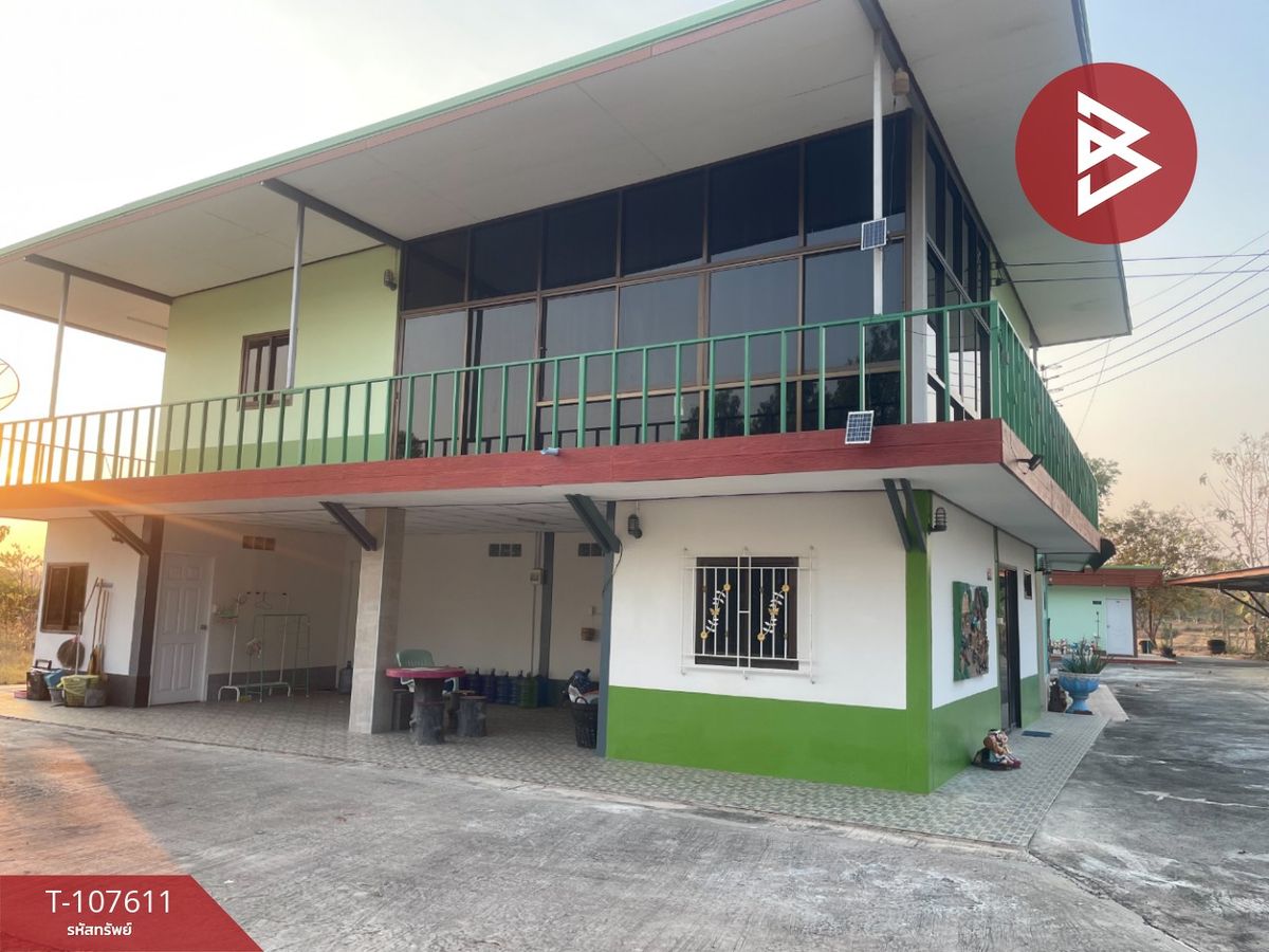 For SaleHouseBuri Ram : House for sale with land area of ​​1 rai 3 ngan 55.2 sq.w., Buriram District