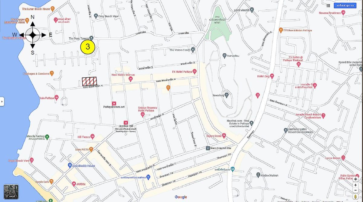 For SaleCondoPattaya, Bangsaen, Chonburi : One Tower Pratamnak condo for sale 🌊 Live the sea! One Tower Condo Pattaya, beautiful view, premium location