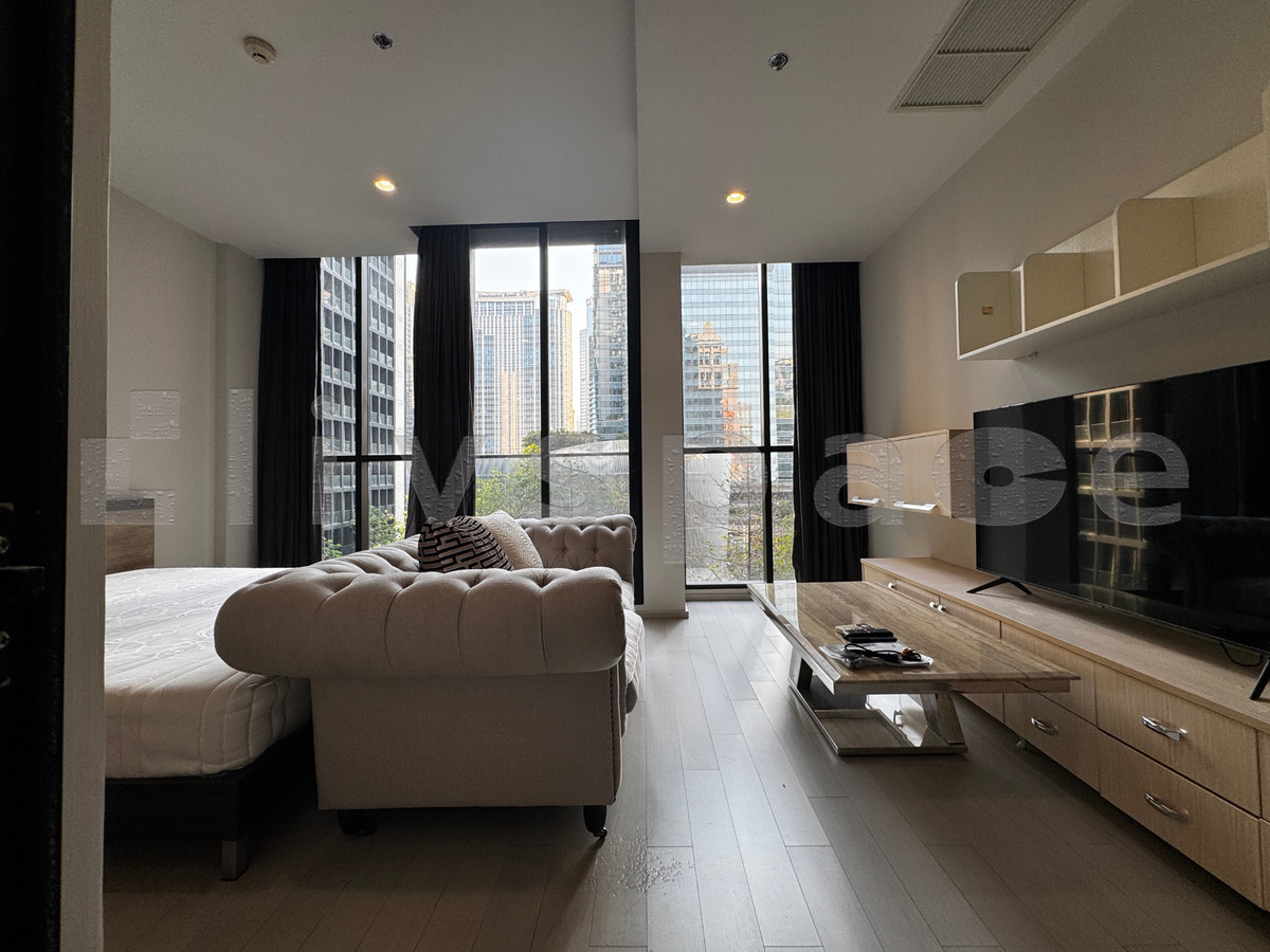 For RentCondoWitthayu, Chidlom, Langsuan, Ploenchit : ▚ LF204ツ For Rent: Noble Ploenchit – 1 Bed 47 sqm. 🏙️🌳 Best Value! Garden & City View, Fully Furnished, Below Market Price (Usually 35-40K)