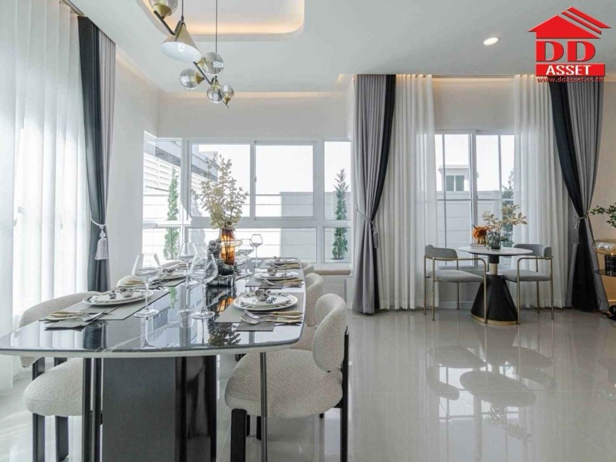 ขายบ้านลาดกระบัง สุวรรณภูมิ : ขายบ้านเดี่ยว 2 ชั้น เดอะ แฮมป์ตัน พระราม9 กรุงเทพกรีฑา (The Hampton Rama 9 Krungthep Kreetha) ใกล้ถนนตัดใหม่ศรีนครินทร์- ร่มเกล้า รหัส : H8174