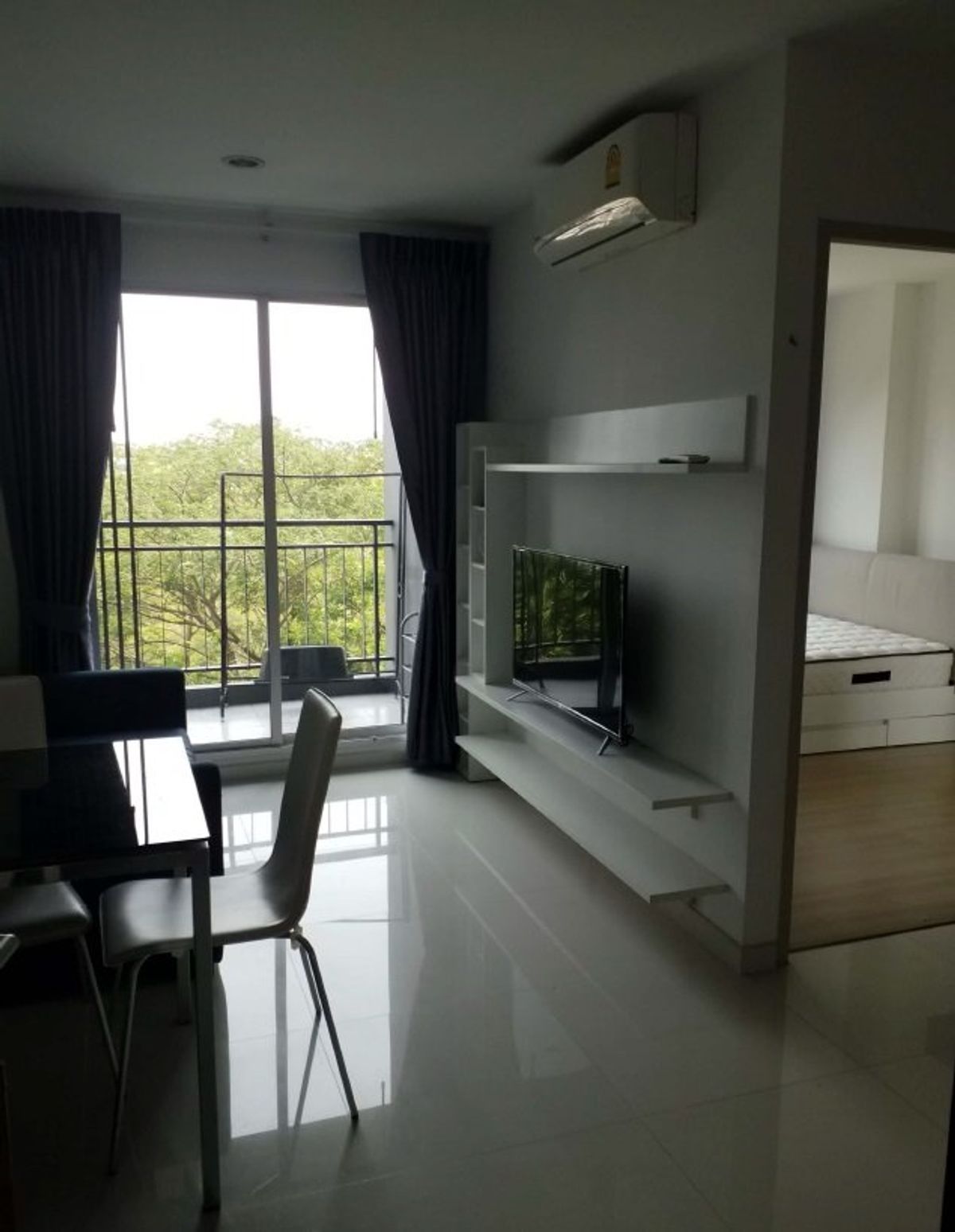 For SaleCondoPattaya, Bangsaen, Chonburi : Condo for sale, La San Tier 🌊🏢 Large room 49.11 sq.m., 29th floor, sea view and city