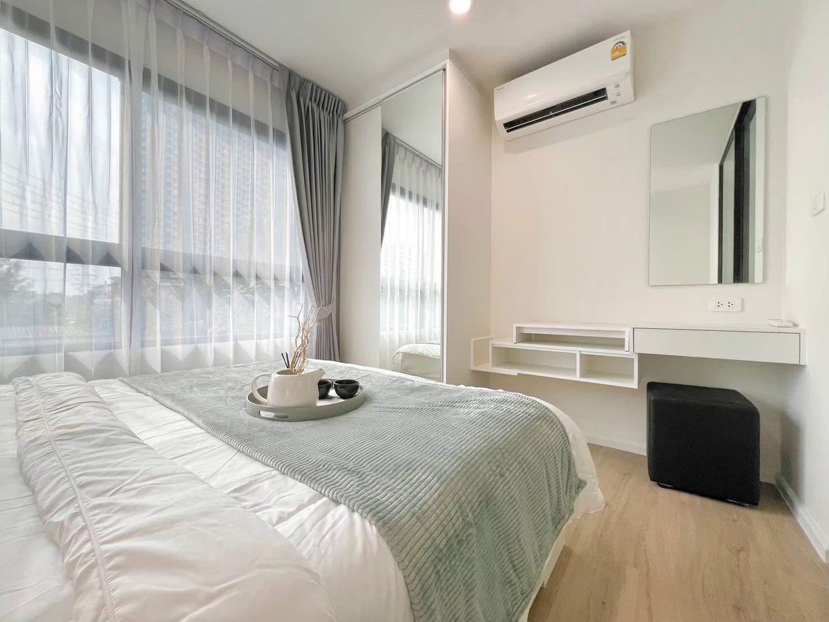 For RentCondoPattanakan, Srinakarin : CAVP123 Condo for rent icondo Active Development, Phatthanakan 3, Building B, View, Mueang 25 sqm. 1 bedroom, 1 water 12,000 baht 064-959-8900