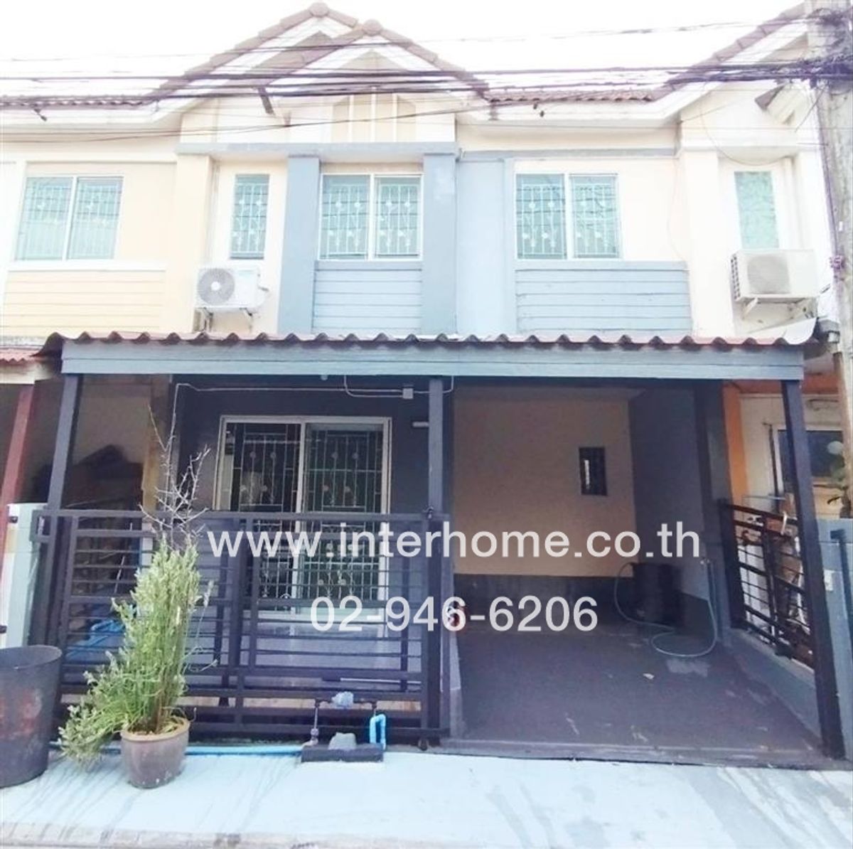 ขายทาวน์โฮมปทุมธานี รังสิต ธรรมศาสตร์ : ทาวน์โฮม 2 ชั้น 16.2 ตร.ว. หมู่บ้านพฤกษา46 ถนนติวานนท์-ปทุมธานี ถนนศรีสมาน-ปากเกร็ด ถนนเลียบคลองประปา เมืองปทุมธานี ปทุมธานี