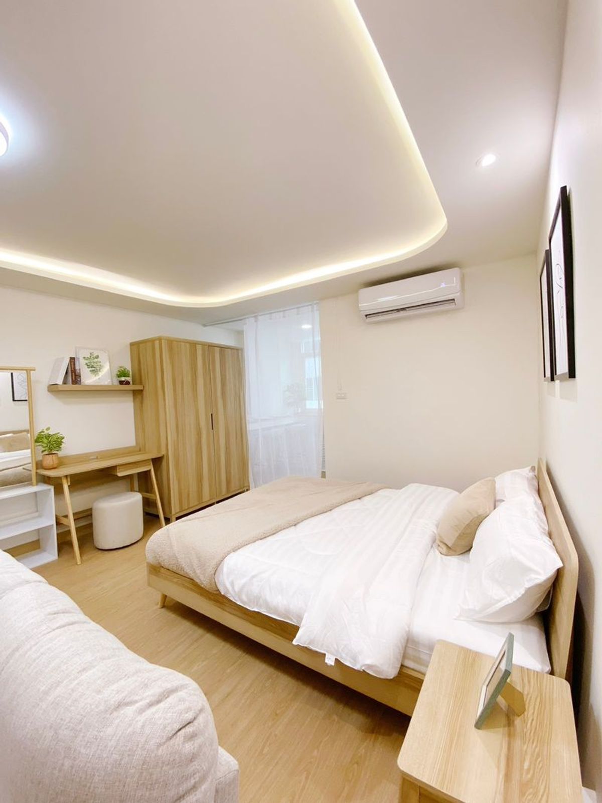 For SaleCondoChiang Mai : SR 公寓 1 卧 1 浴 SR Land Condo 1bed1bath, new remote condo, Korean style, minimal, 1 bed